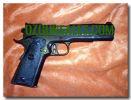 SAM SEMI AUTO PISTOL. NEW BLUE 1911 ELITE SEMI AUTO PISTOL 9MM, 45 AUTO AMBI SAFETY, BEAVER TAIL SAFETY ADJUSTABLE REAR SIGHT $1095