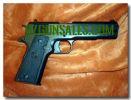 SAM SEMI AUTO PISTOL. MILITARY BLUE 1911 45 AUTO 5" BARREL $895